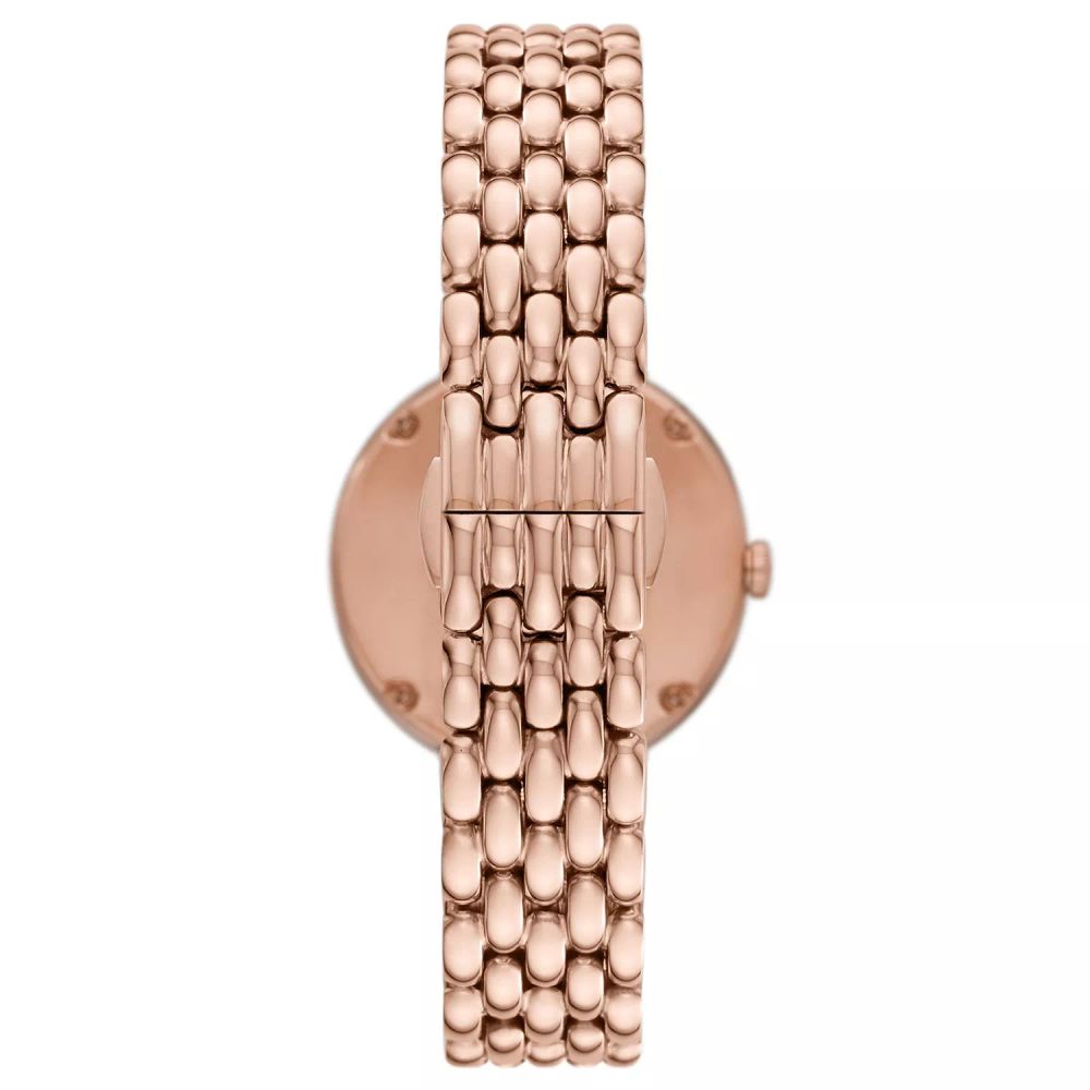 Reloj de acero inoxidable multicolor