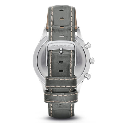Reloj de cuero verde