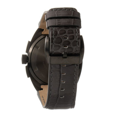 Reloj de cuero marrón