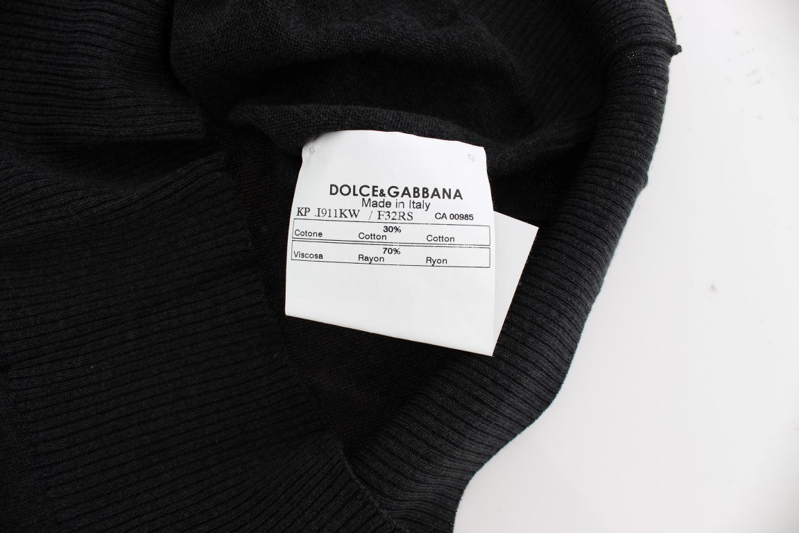 Chaleco elegante negro sin mangas