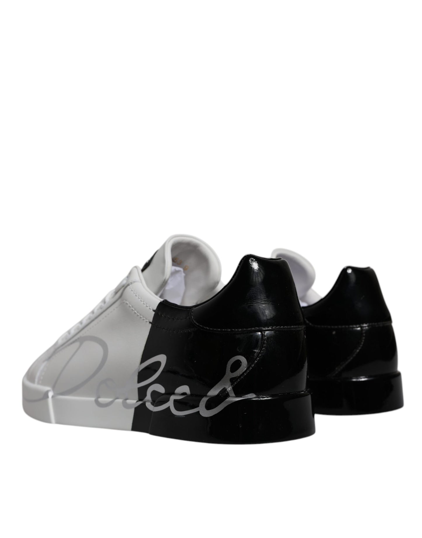 Zapatillas Portofino con logo blanco y negro