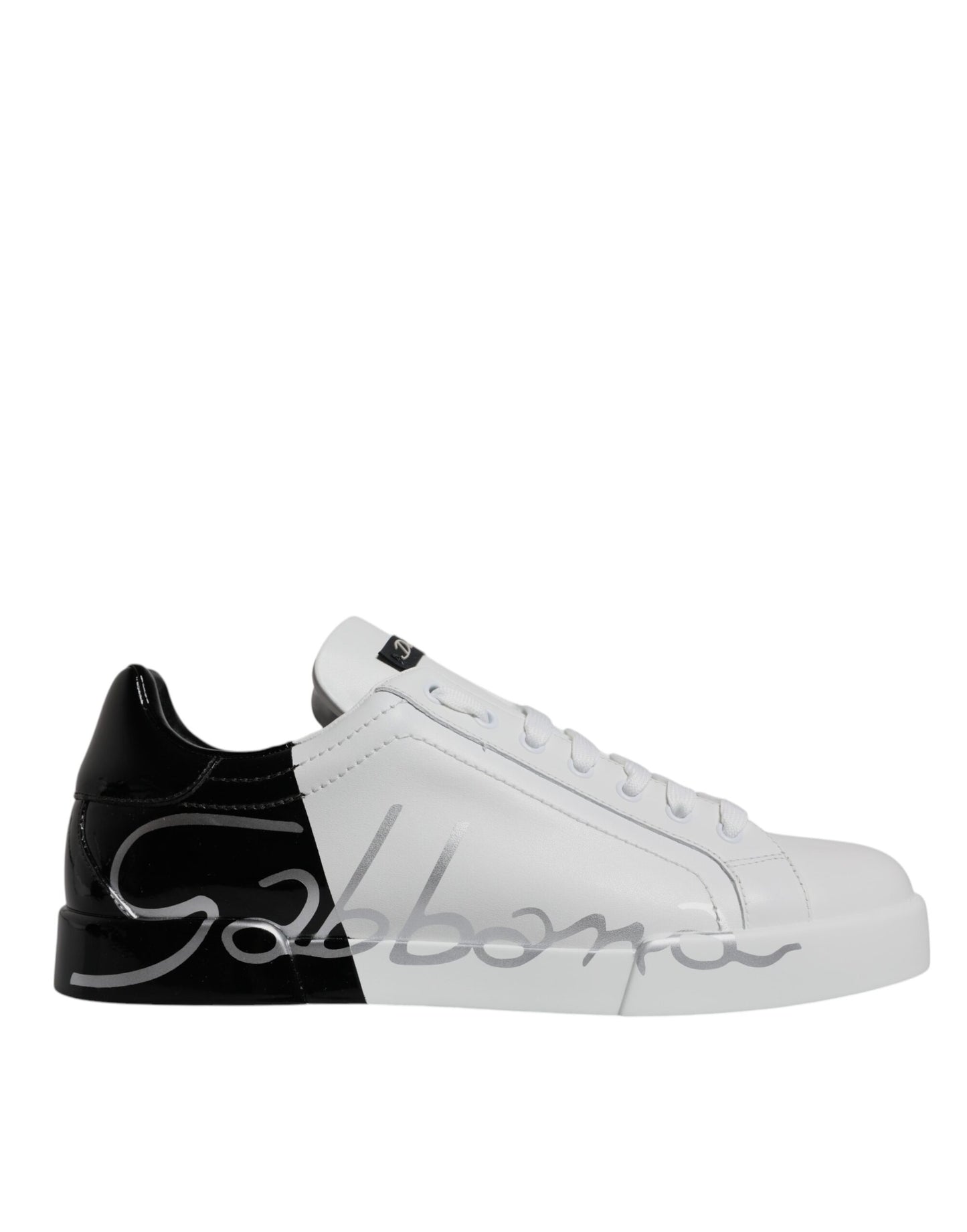Zapatillas Portofino con logo blanco y negro