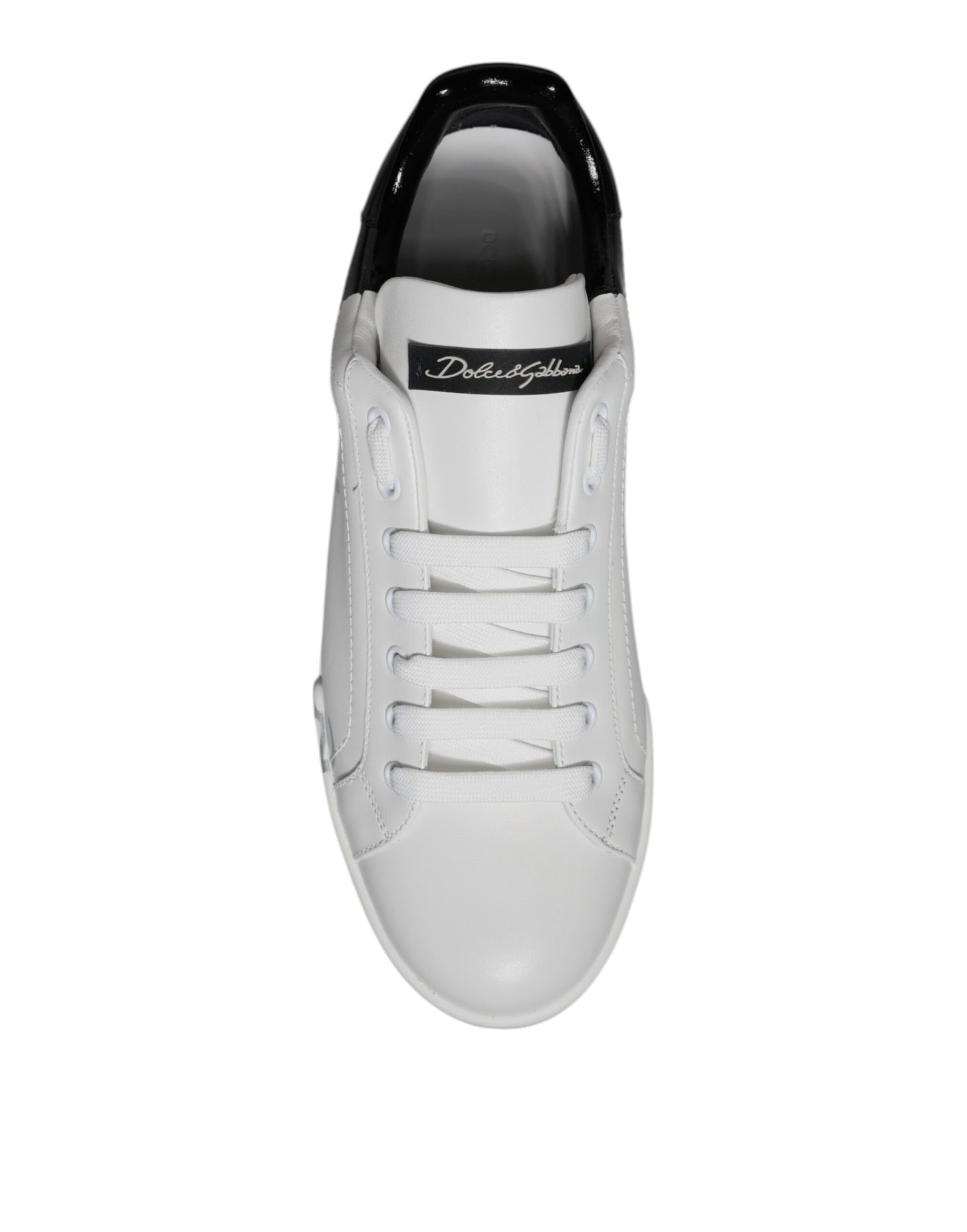 Zapatillas Portofino con logo blanco y negro