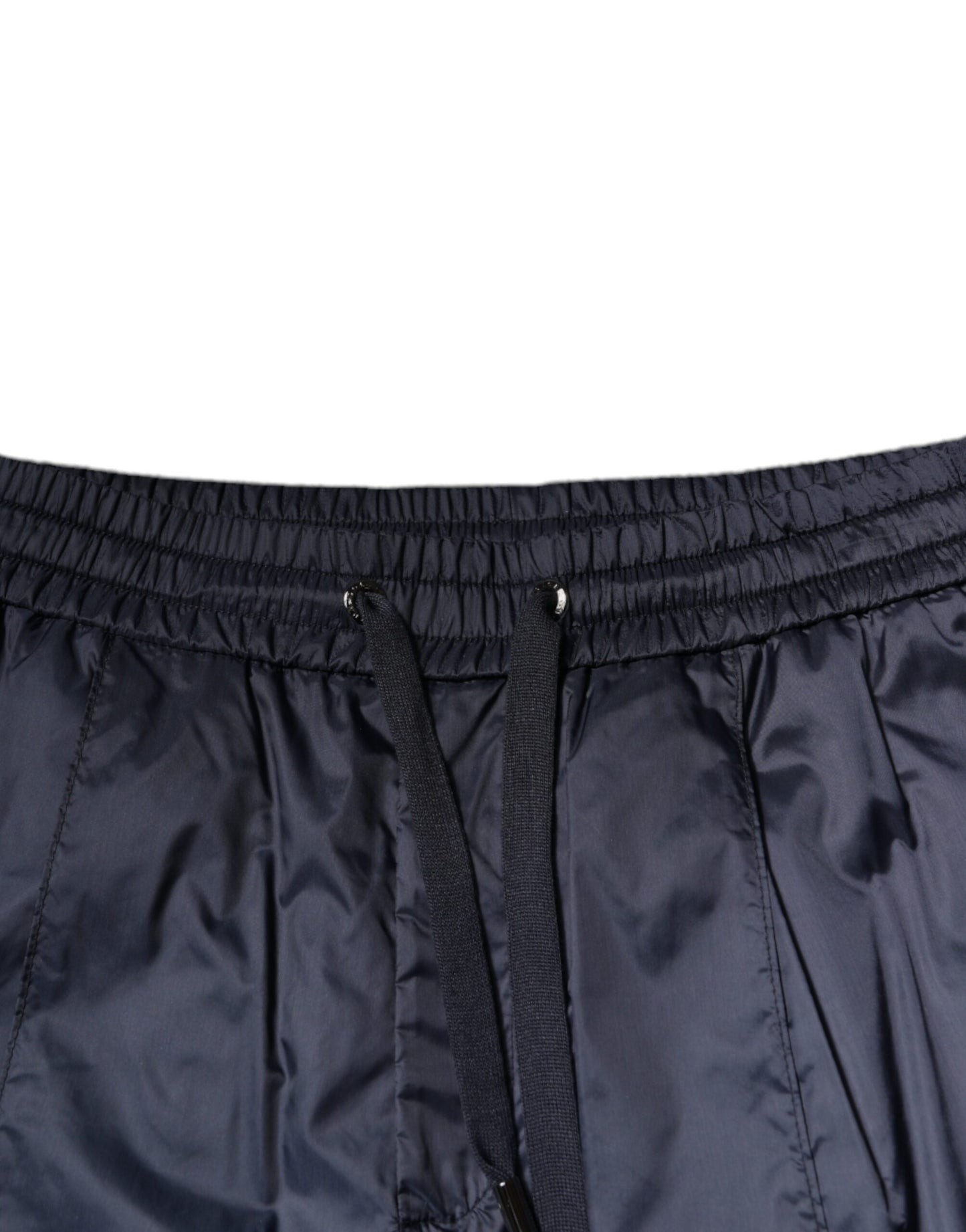 Pantalones deportivos ajustados de algodón azul oscuro