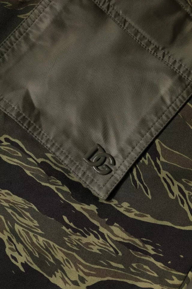 Pantalones cargo deportivos de algodón verde