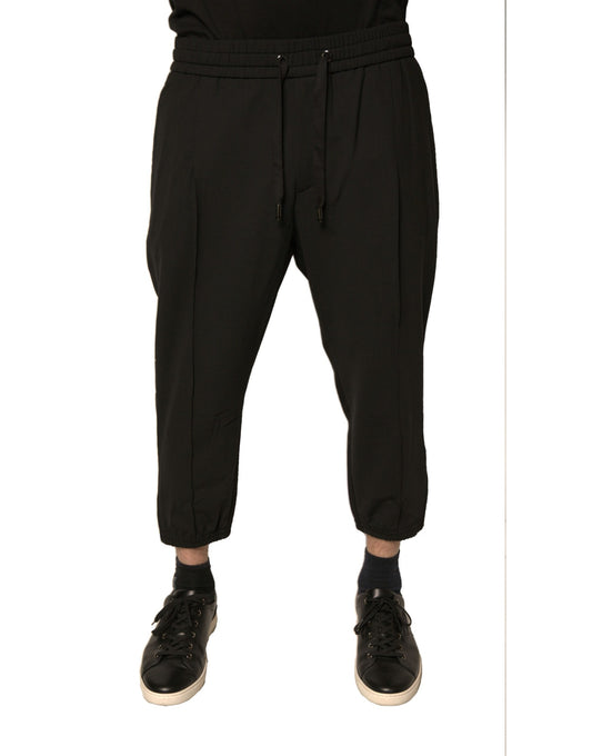 Pantalones deportivos de lana negros