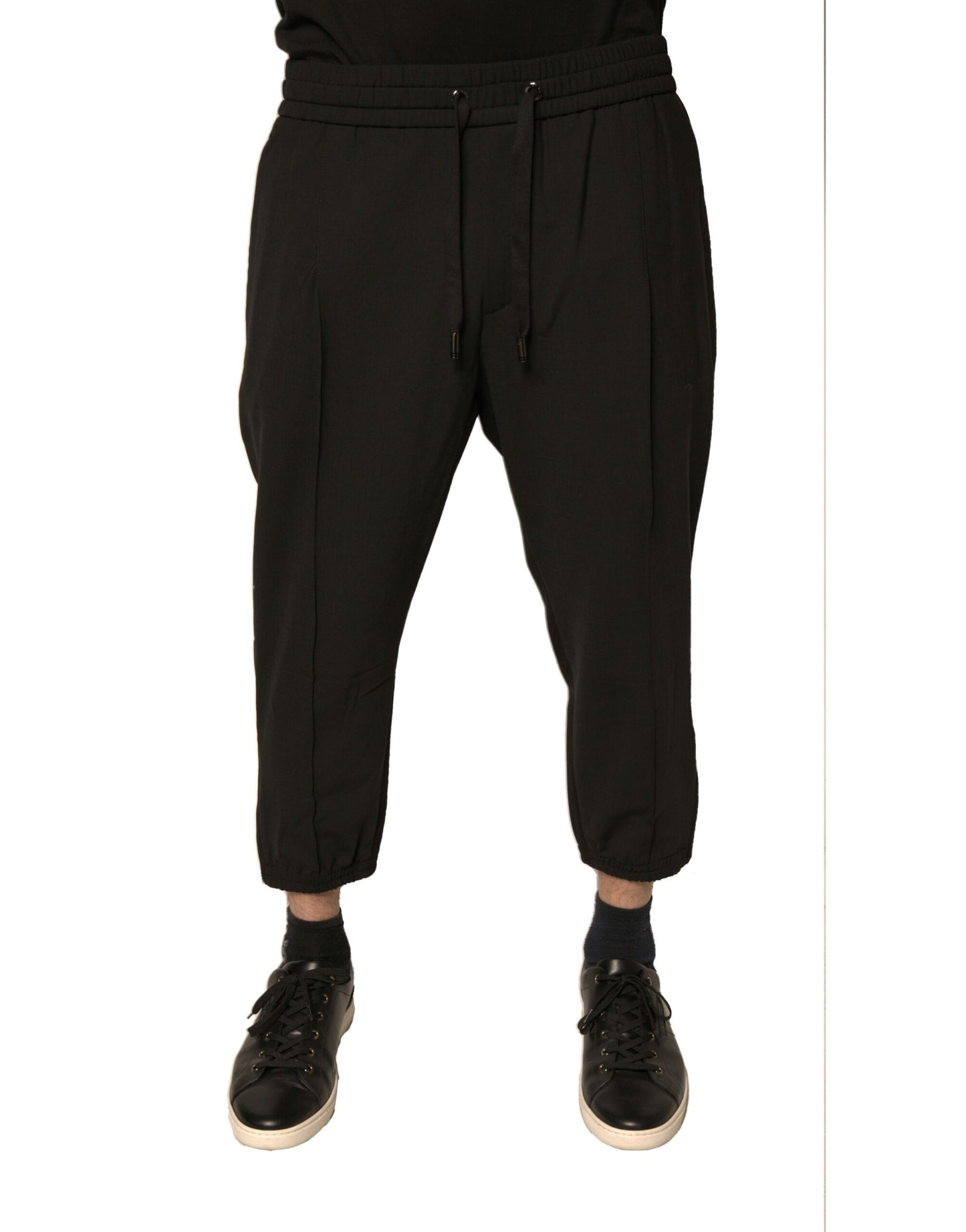 Pantalones deportivos de lana negros