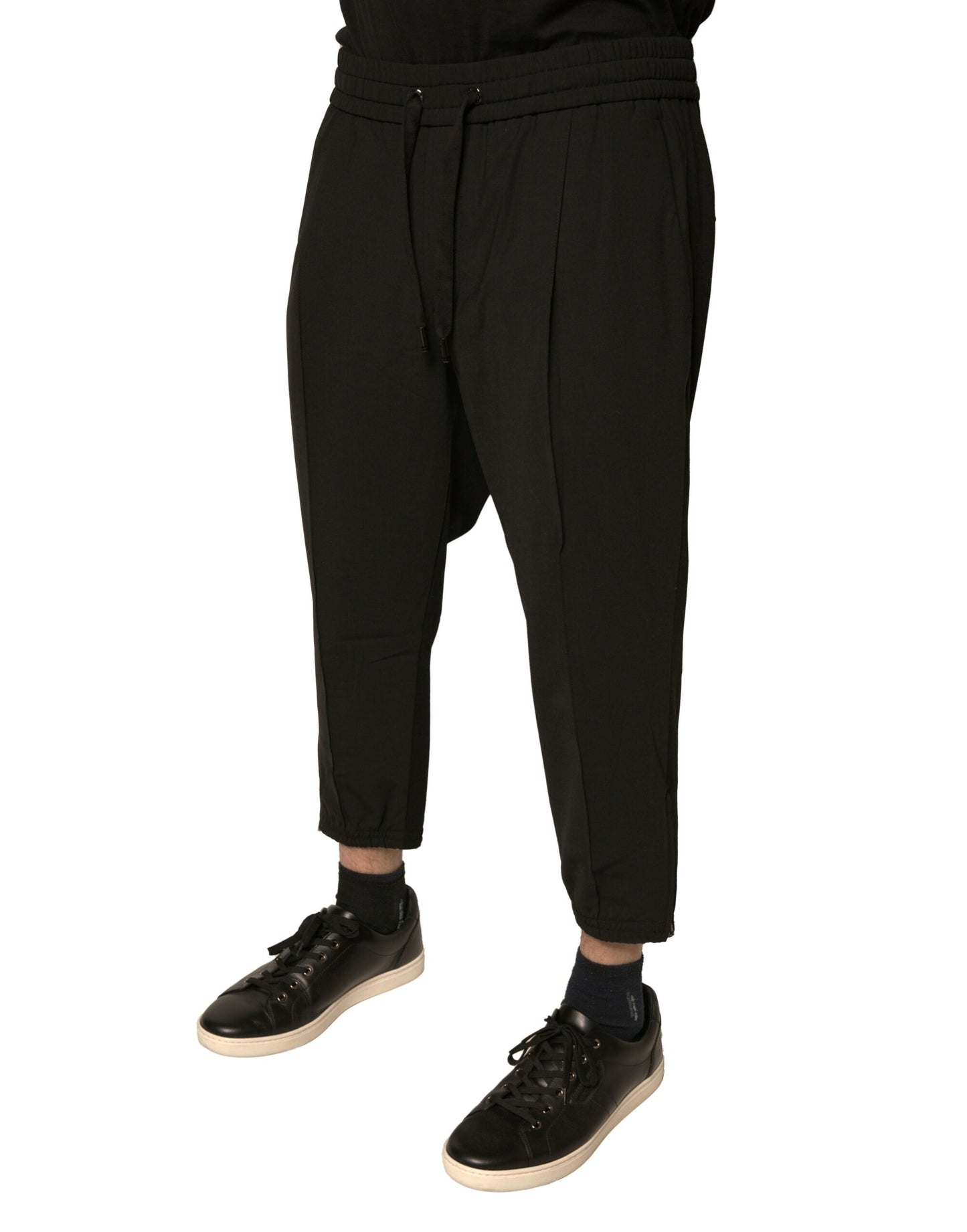 Pantalones deportivos de lana negros