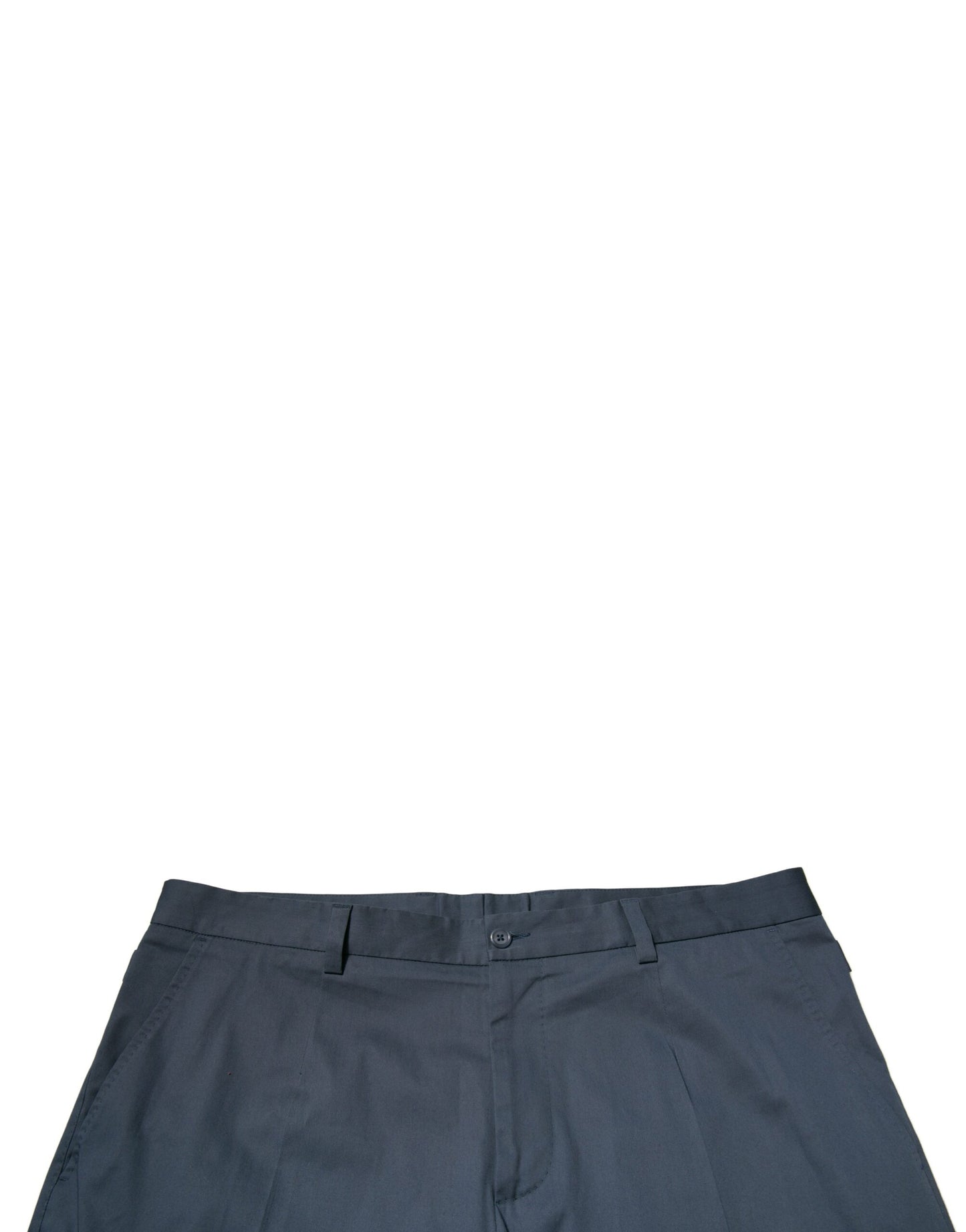 Pantalones de vestir ajustados de algodón azul para hombre