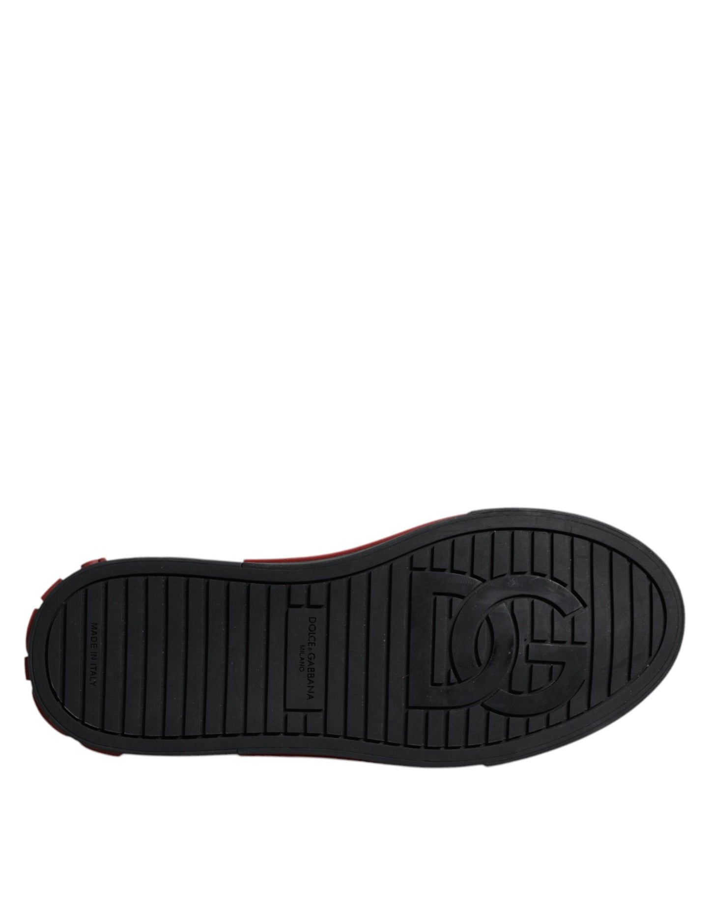 Zapatillas bajas de algodón con estampado de leopardo en rojo y negro para hombre