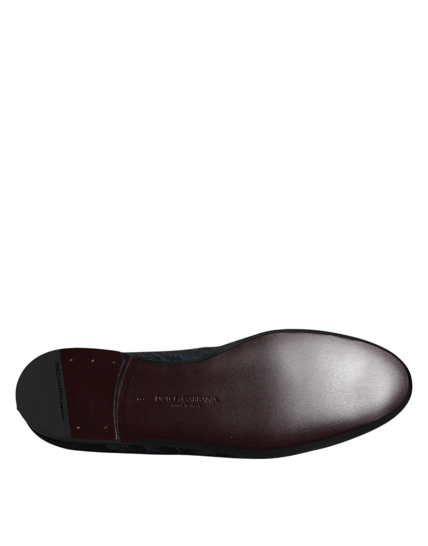 Zapatos de vestir planos azules y negros para hombre