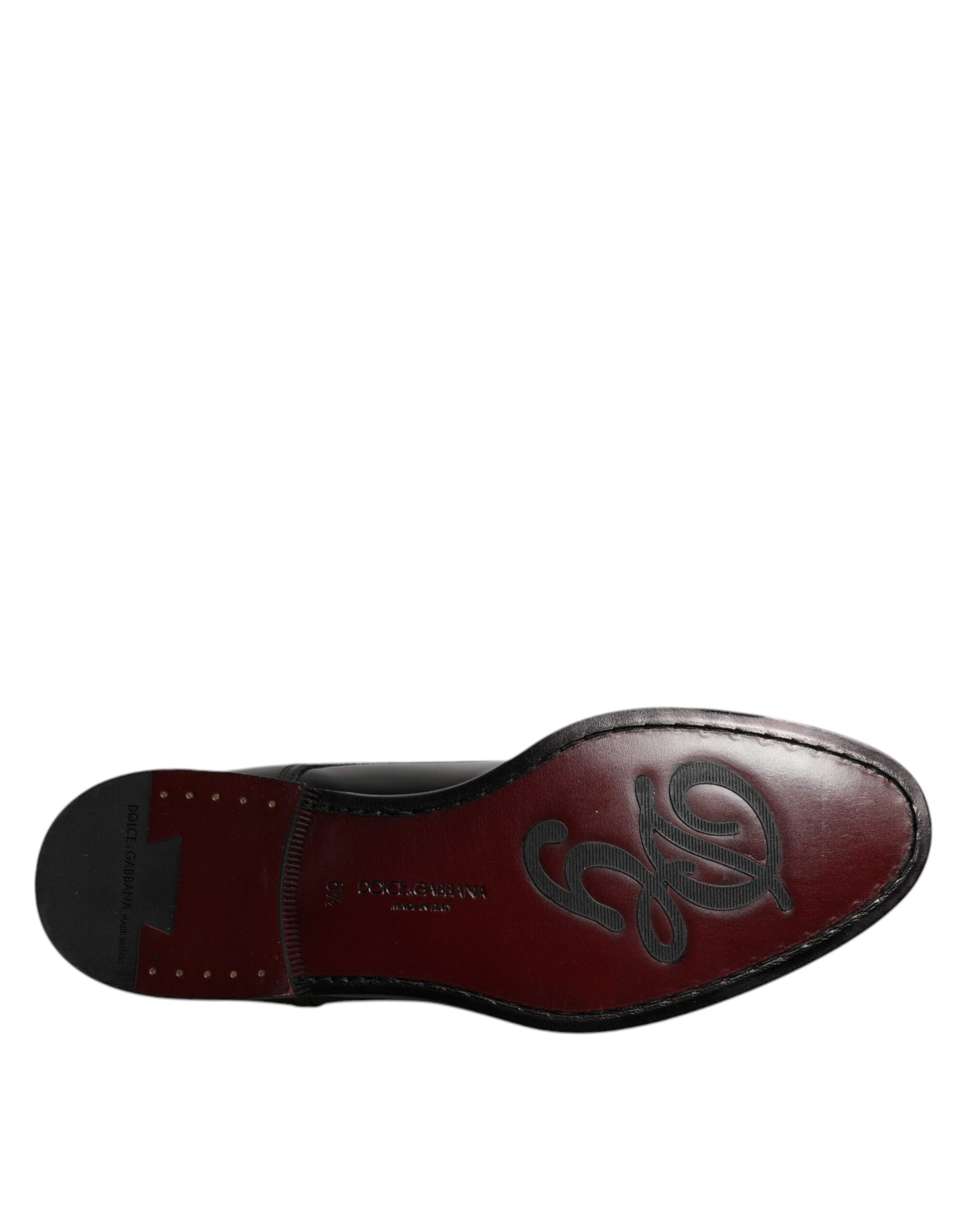 Zapatos Derby de vestir formales con cordones de piel de becerro negra