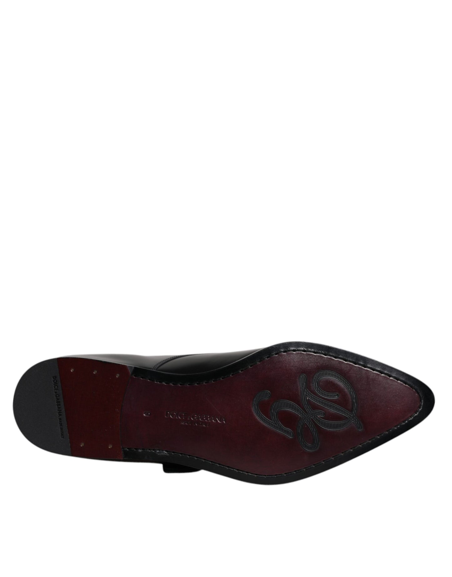 Zapatos Derby formales con correa de monje de cuero negro
