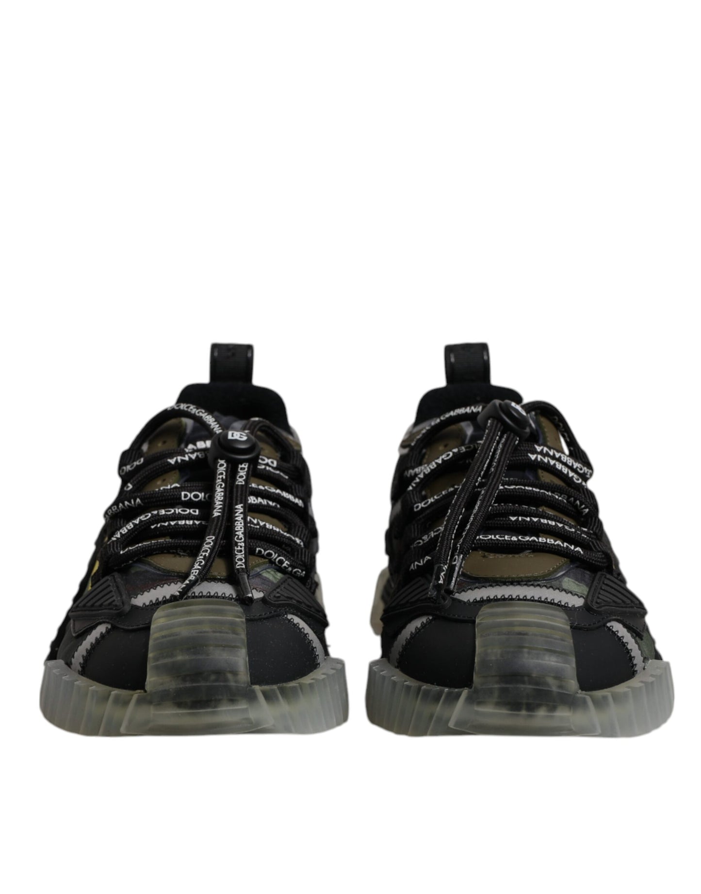Zapatillas bajas NS1 de camuflaje verde y negro