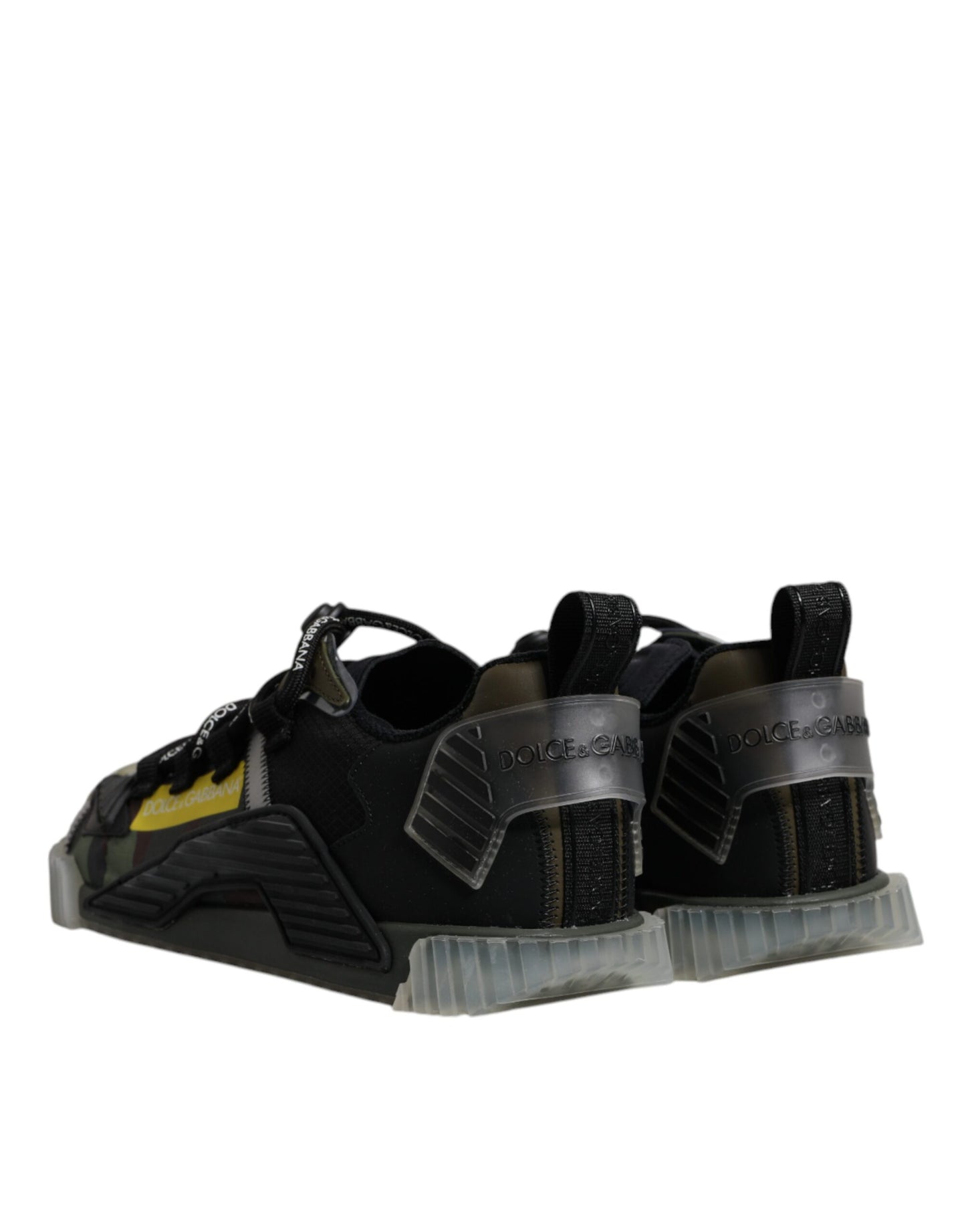 Zapatillas bajas NS1 de camuflaje verde y negro
