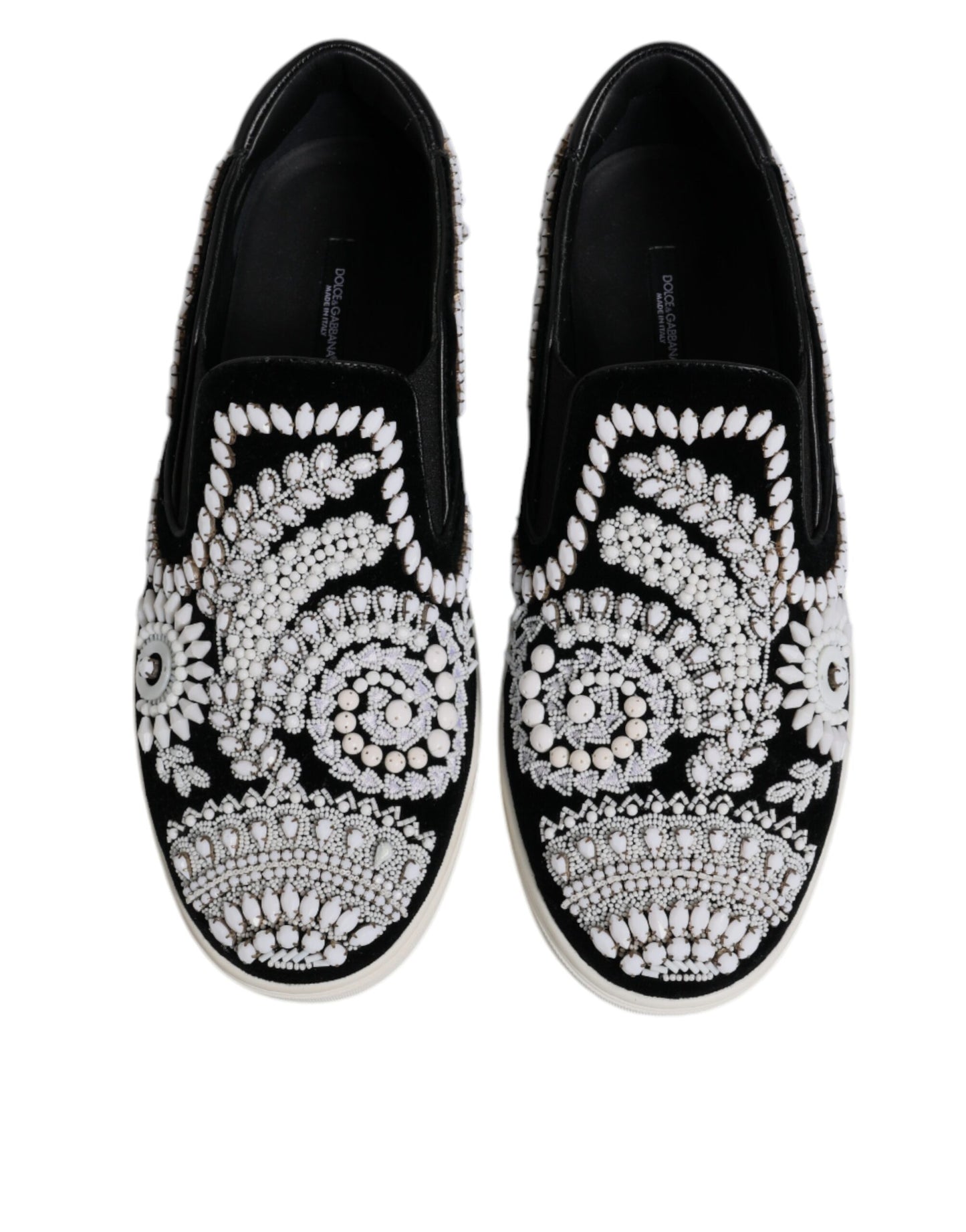 Zapatos sin cordones para hombre de Londres con adornos negros