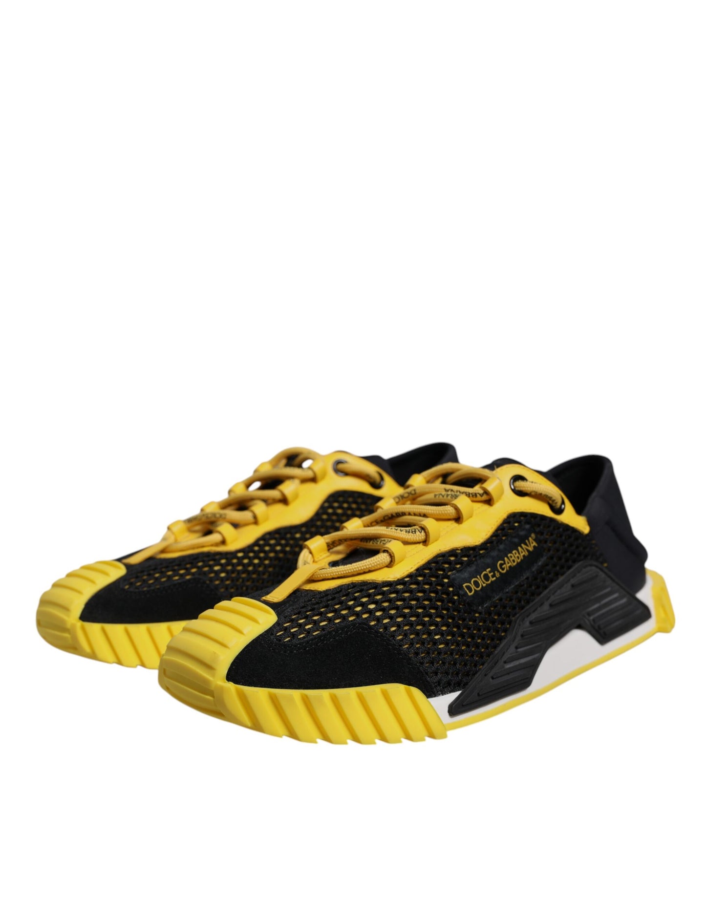 Zapatillas NS1 negras y amarillas de caña baja