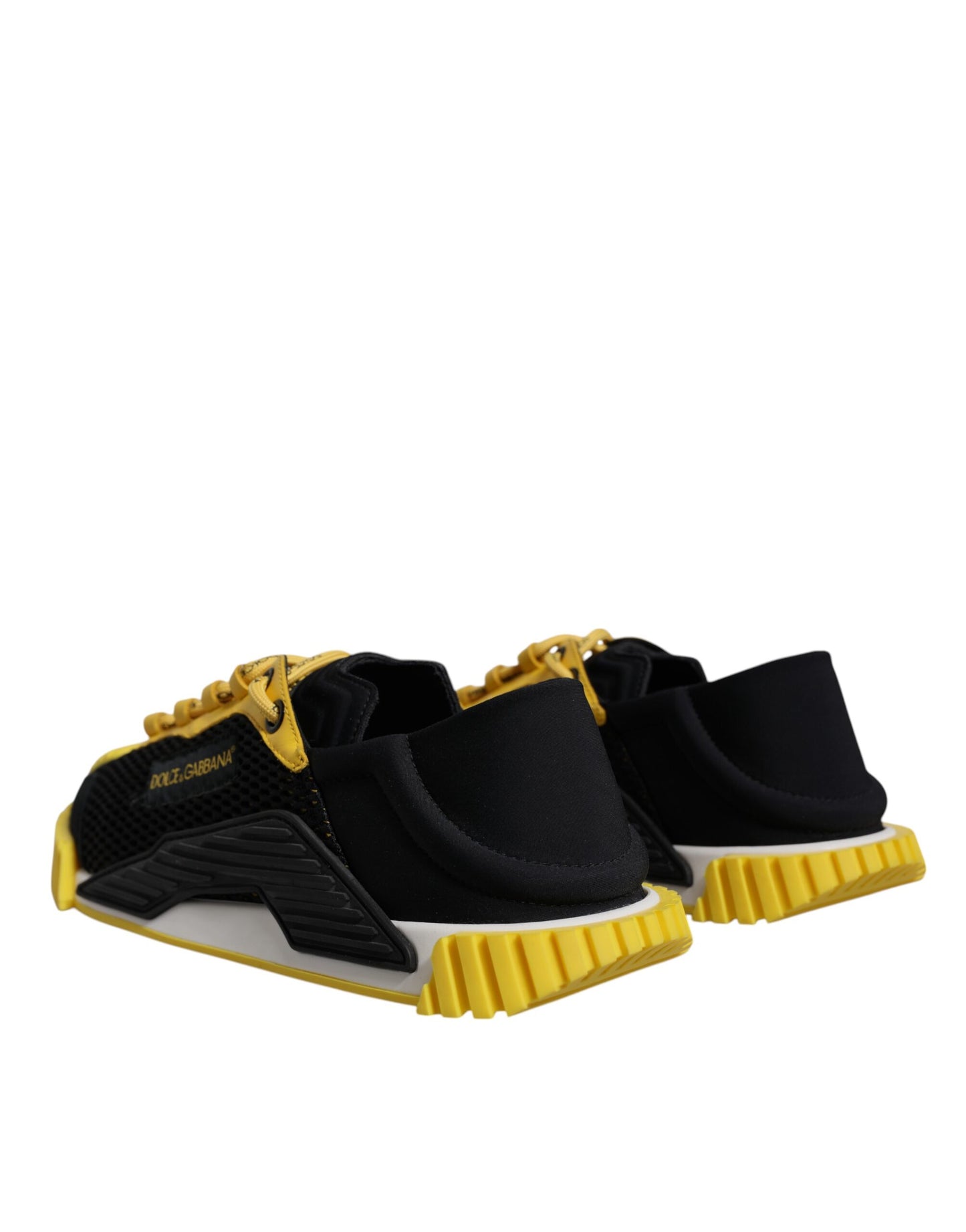 Zapatillas NS1 negras y amarillas de caña baja