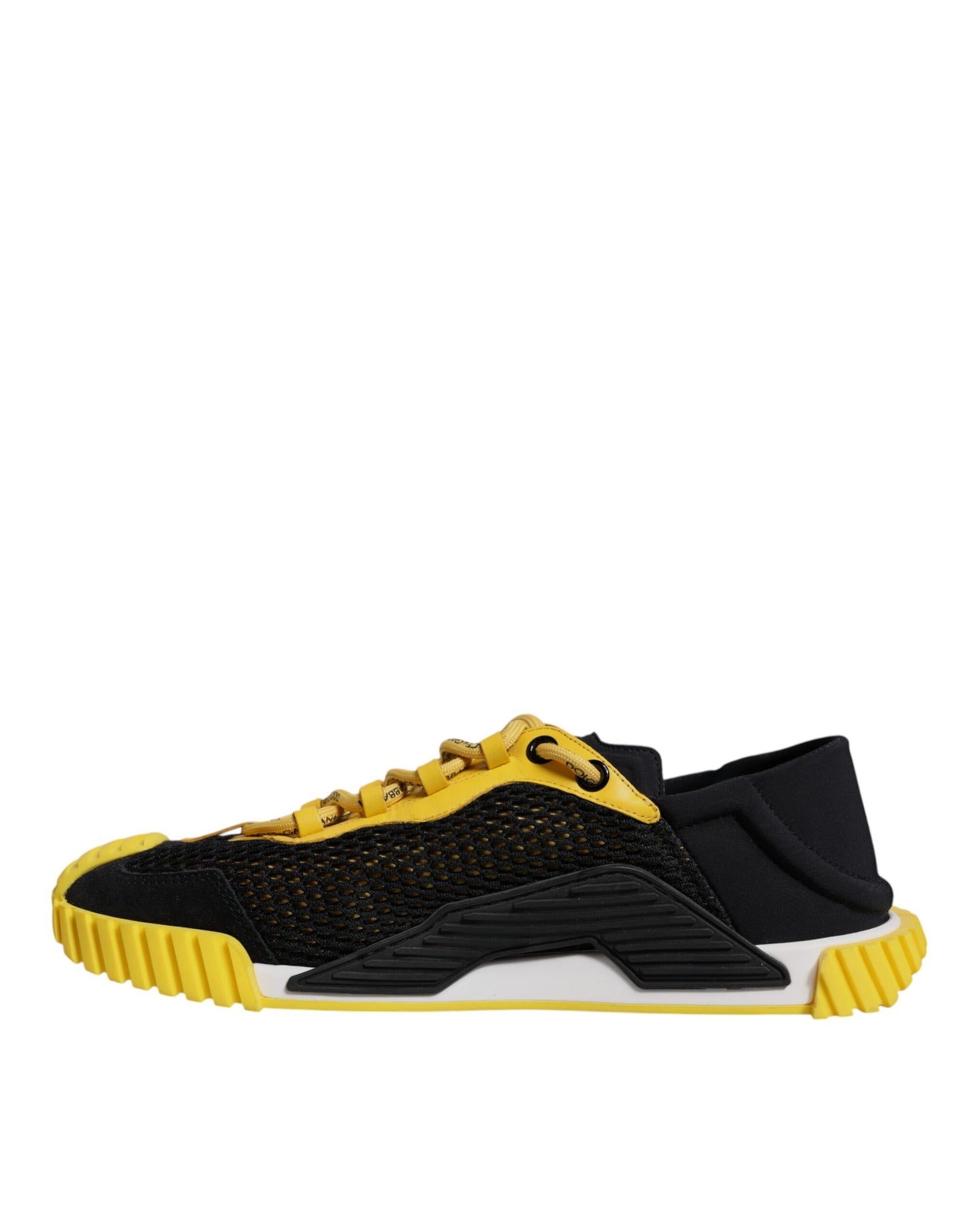 Zapatillas NS1 negras y amarillas de caña baja