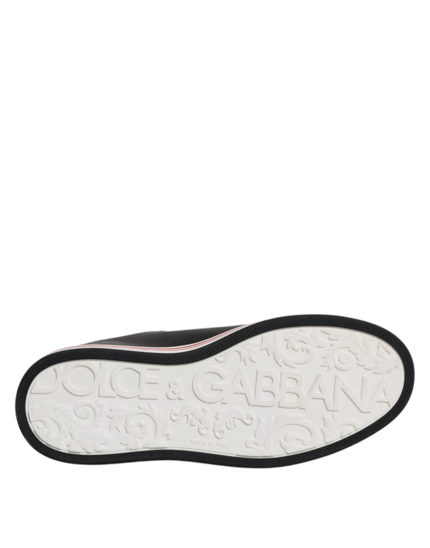 Zapatillas deportivas bajas de cuero negro para hombre