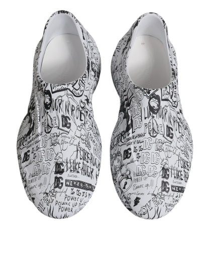 Zapatillas Daymaster con grafiti en blanco y negro