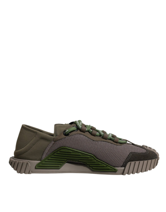 Zapatillas deportivas bajas NS1 para hombre, color verde militar