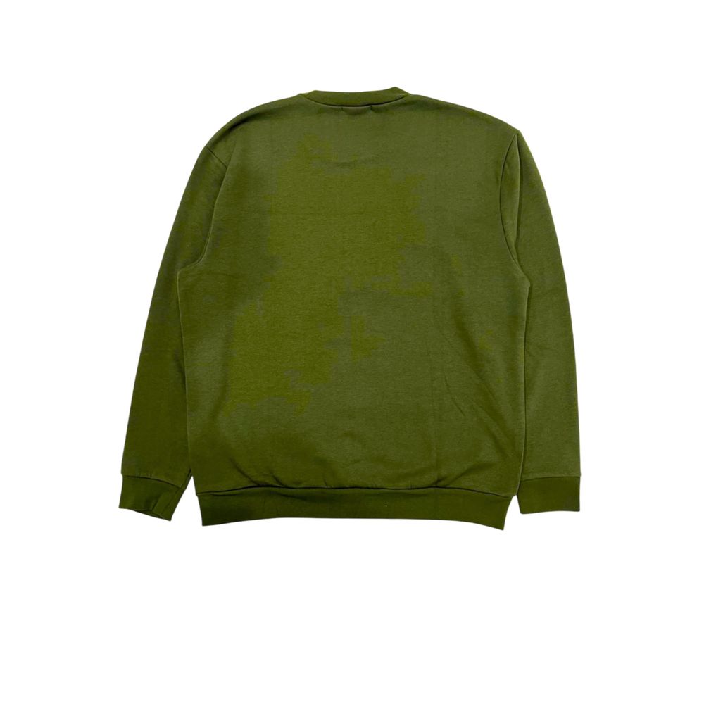 Suéter verde de poliéster para hombre