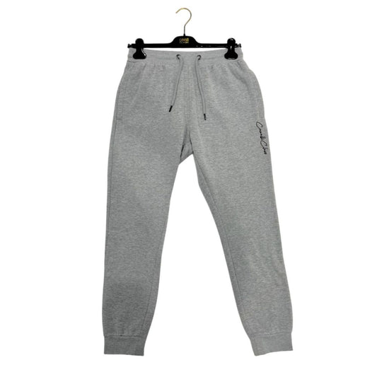 Pantalón deportivo de poliéster gris para mujer