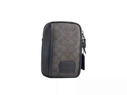 Mochila bandolera Edge L Pack color nogal negro (CW347)