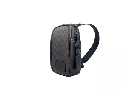Mochila bandolera Edge L Pack color nogal negro (CW347)