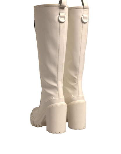 Botas de trekking blancas con logo DG Hi-Trekking Plateau Biker