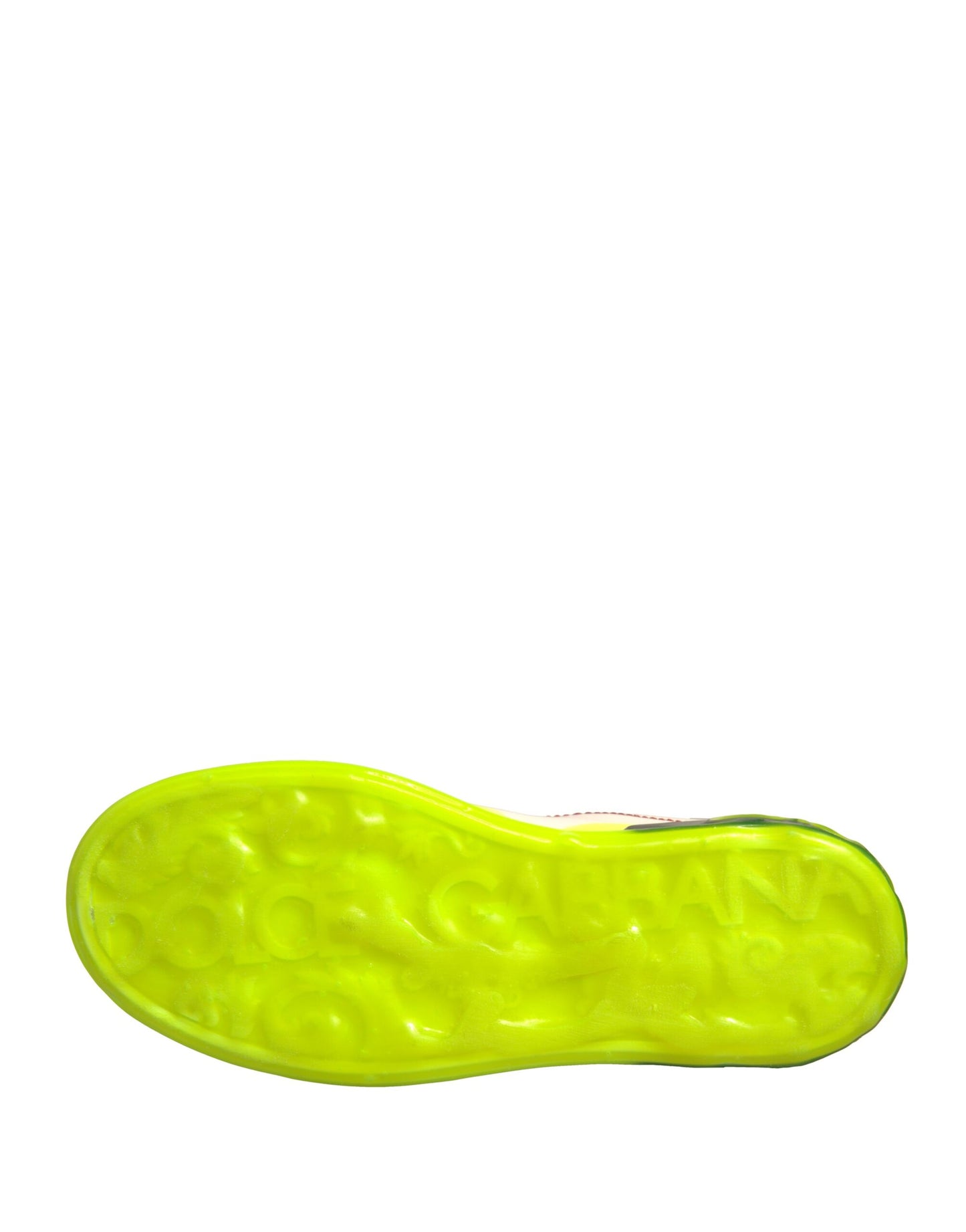 Zapatillas de deporte de piel Portofino blancas y amarillas