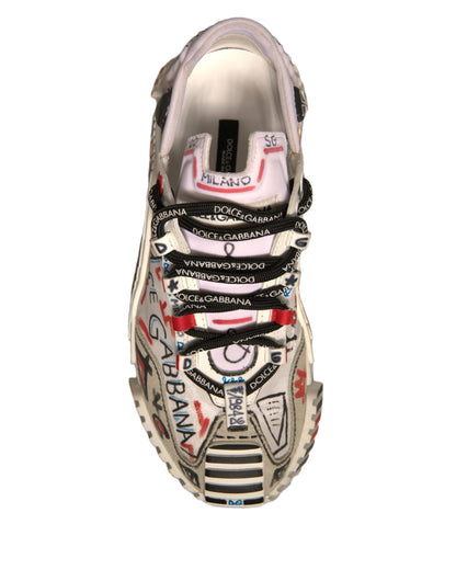 Zapatillas deportivas NS1 de tela de gamuza multicolor