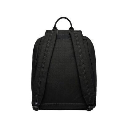 Mochila de poliéster negra de poliéster