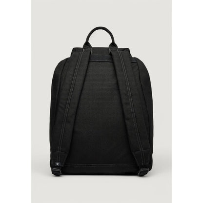 Mochila de poliéster negra de poliéster