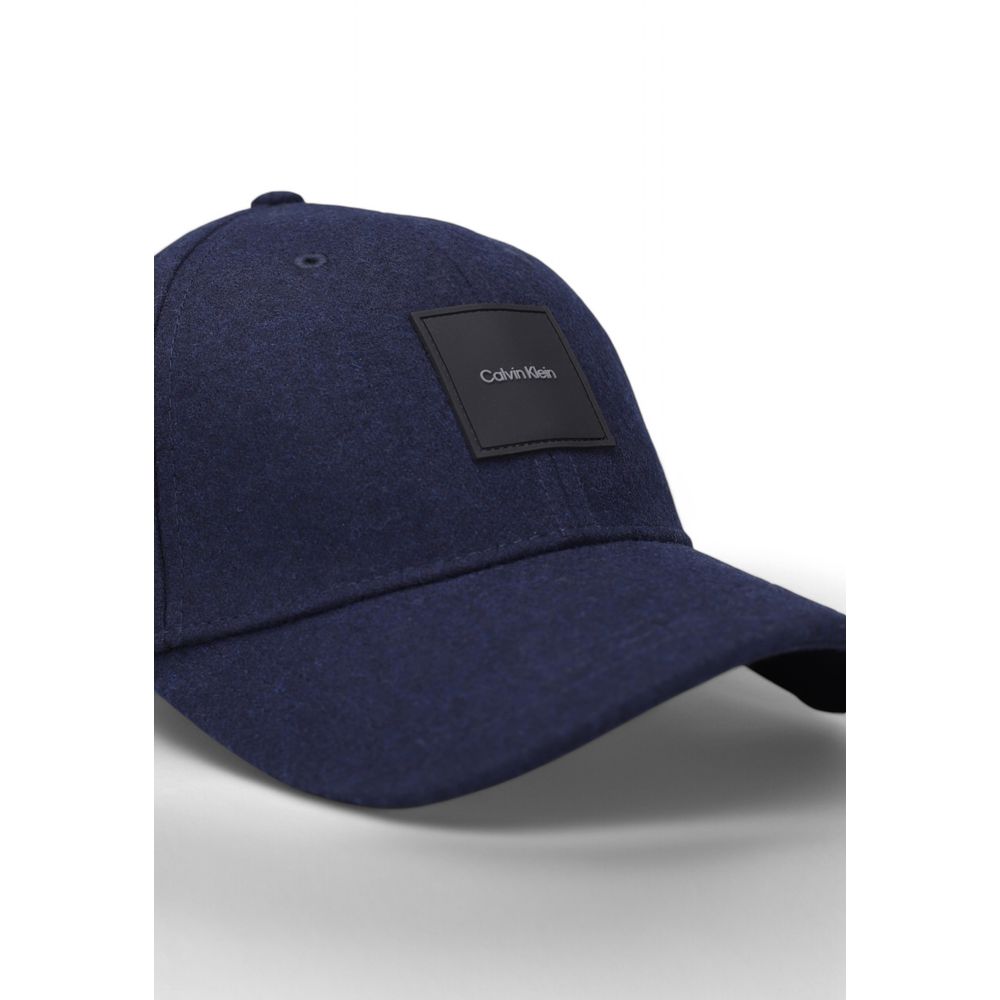 Sombreros y gorras de lana azul