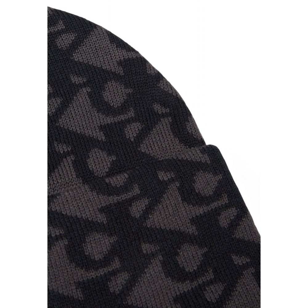 Sombreros y gorras de poliéster negro