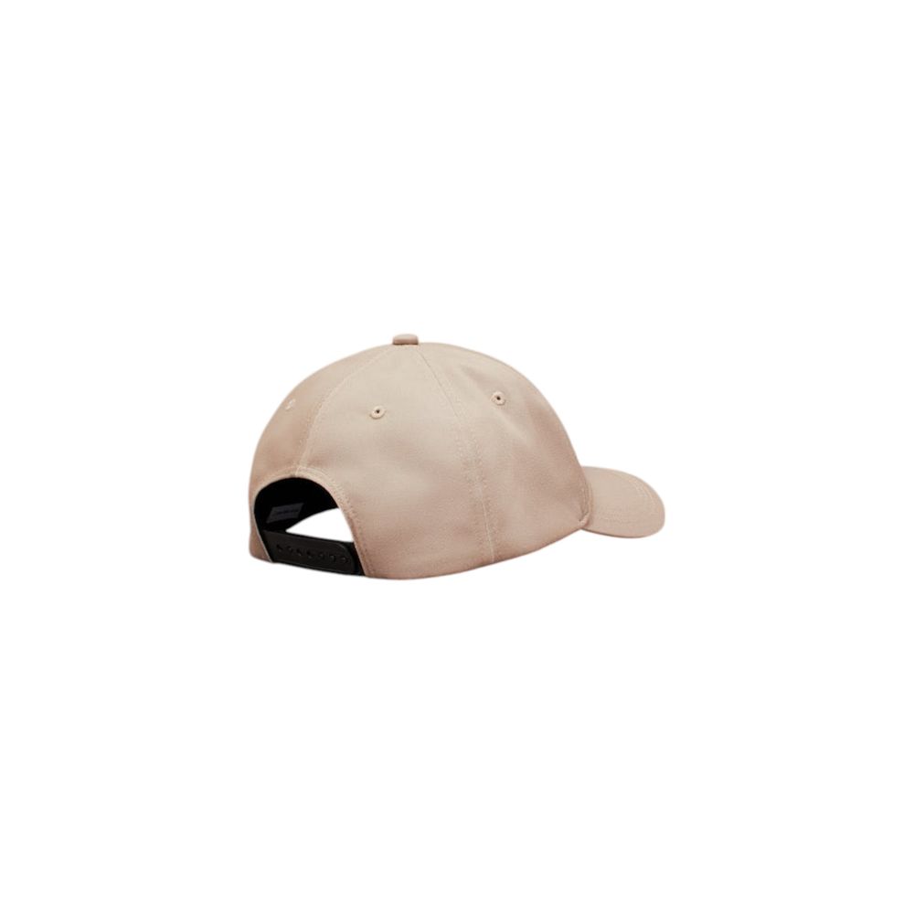 Sombreros y gorras de poliéster beige