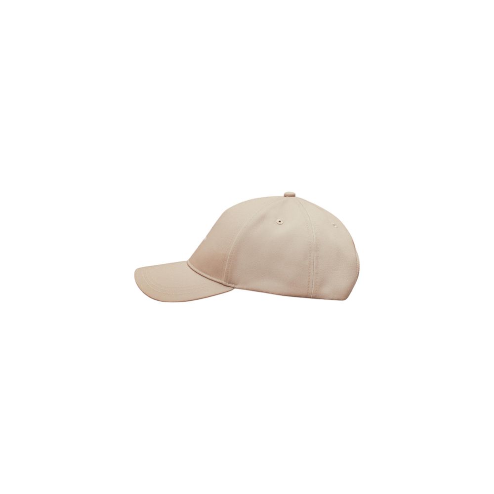 Sombreros y gorras de poliéster beige