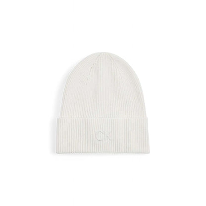 Sombrero de algodón blanco