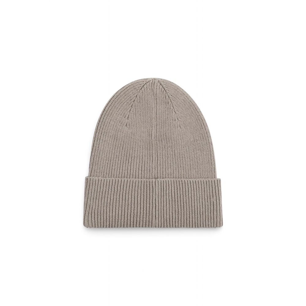 Sombrero de algodón beige