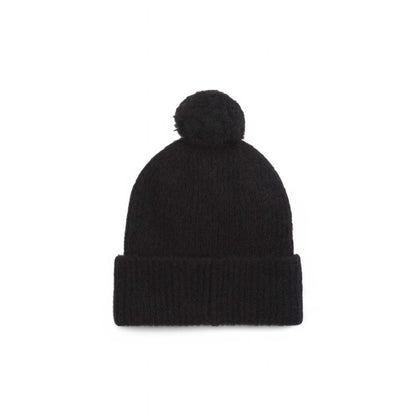 Sombrero de piel de alpaca negra
