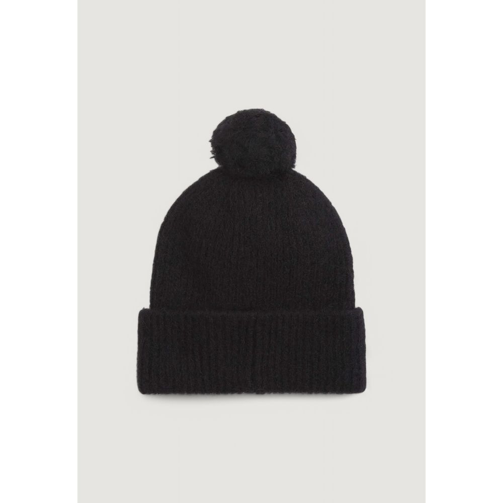 Sombrero de piel de alpaca negra