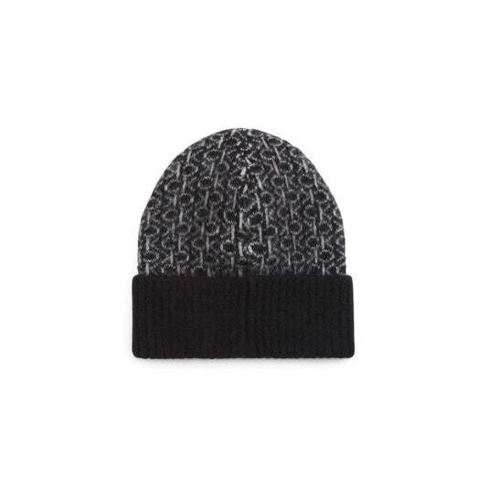 Sombrero de piel de alpaca negra