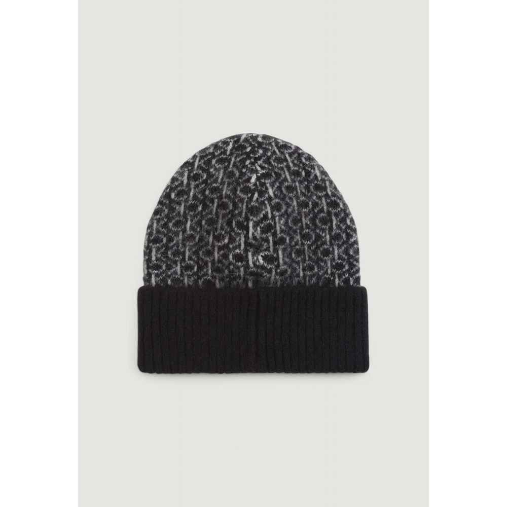 Sombrero de piel de alpaca negra