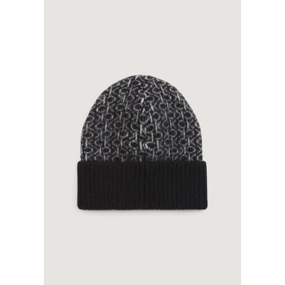 Sombrero de piel de alpaca negra