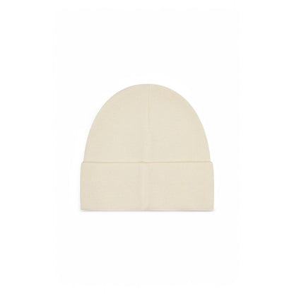 Sombrero de poliéster color crema