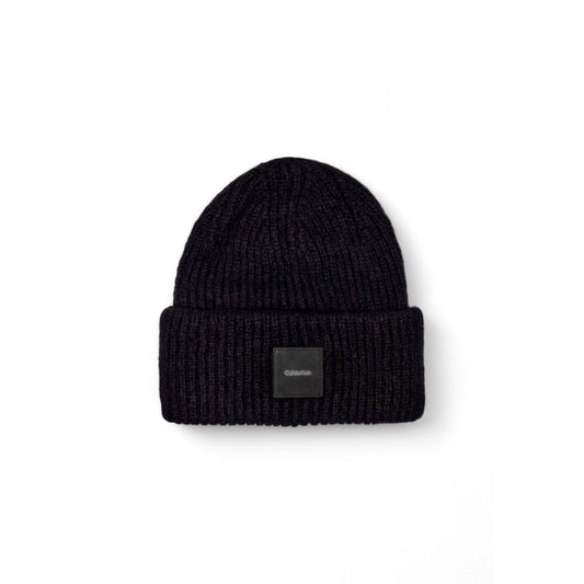 Black Alpaca Leather Caps Baseball Hat