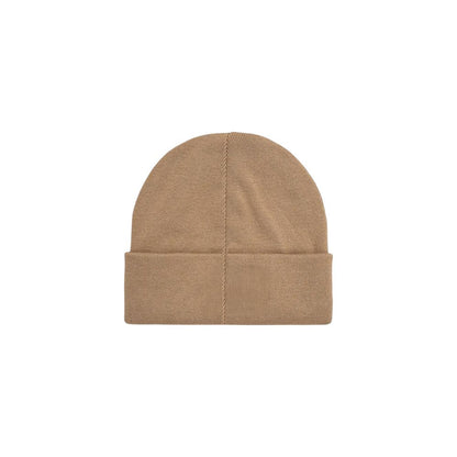 Beige Cotton Caps Baseball Hat
