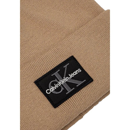 Beige Cotton Caps Baseball Hat